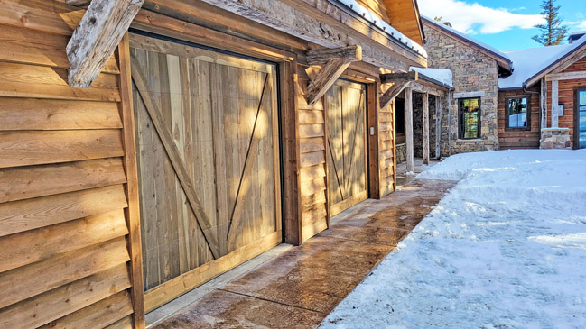 Garage Doors Closeup