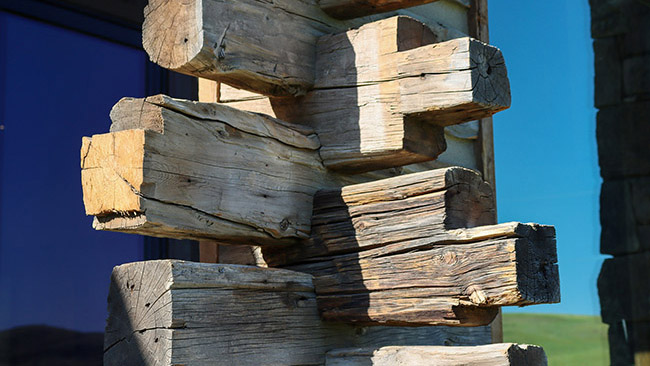 Back Home Custom Column Elk Creek Ranch