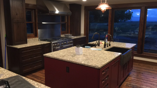 Custom Kitchen Cabinets Countertops Montana Home