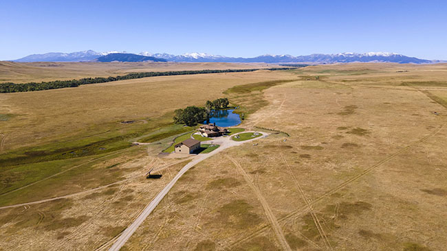 Aerial Property Overview Moonshine Road