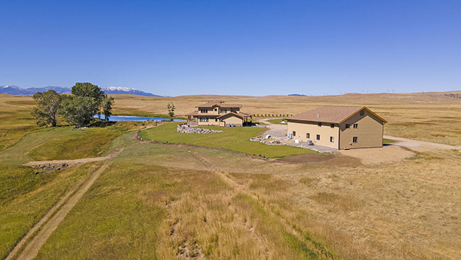 Custom Home Extra Shop And Landscaping Moonshine Road