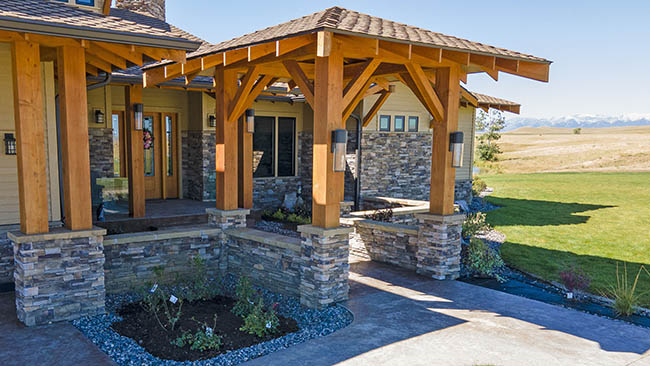 Front Door Entrance Moonshine Road