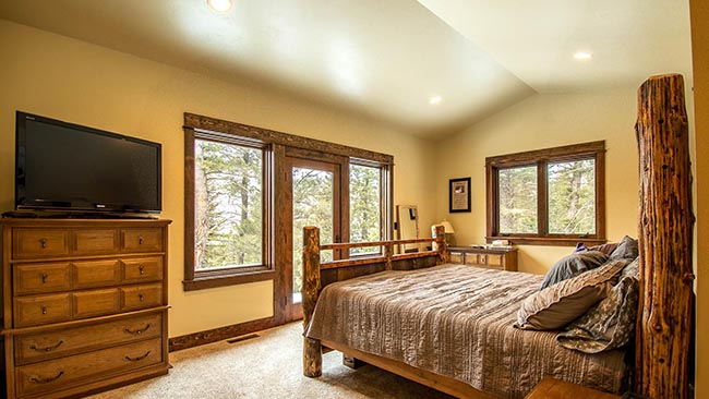 Master Bedroom Views Mountain Brook Home